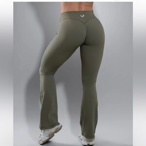 Violate the dress code Olive Flare Leggings